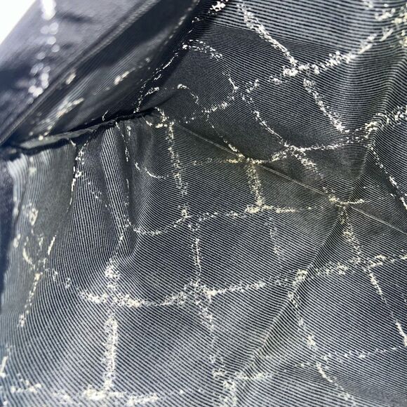 Chanel Black and White Nylon Old Style Travel Line Pouch - Picture 10 of 14